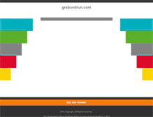Tablet Screenshot of grabandrun.com